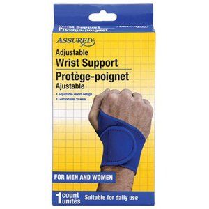 Assured Adjustable Wrist Support Wrap Over Thumb Support